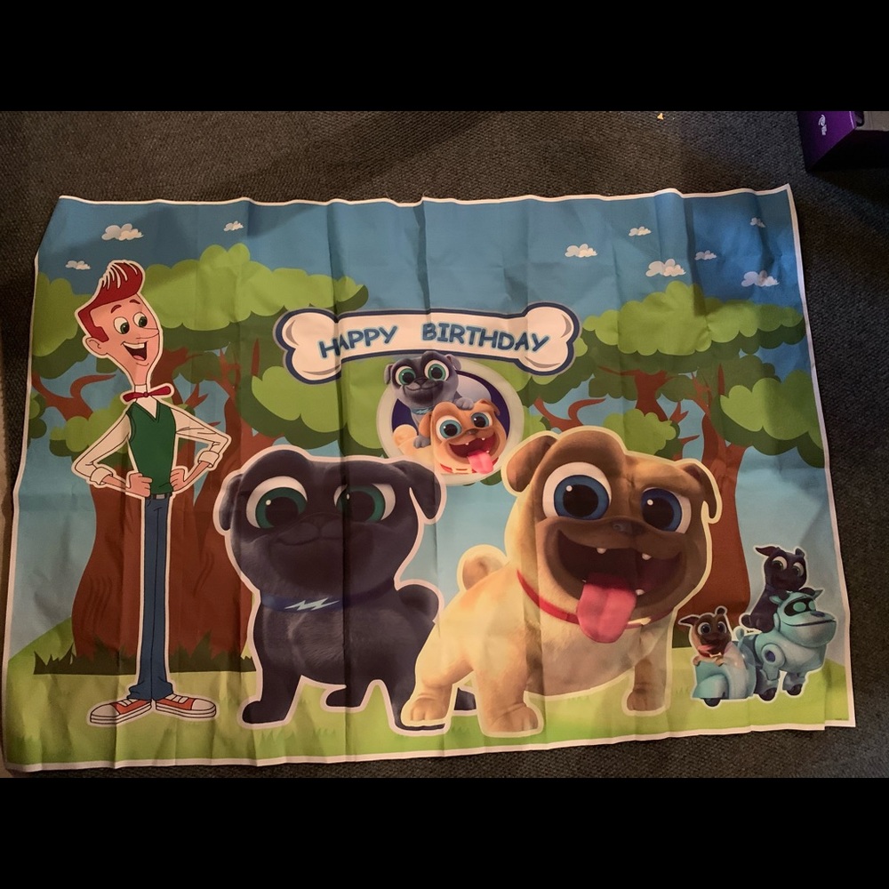 Puppy Dog Pals Birthday Banner